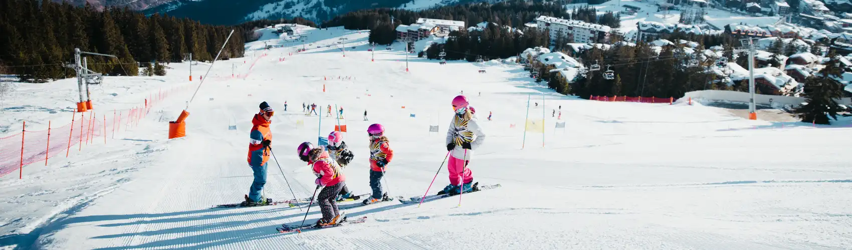 The most popular ski lessons in Courchevel